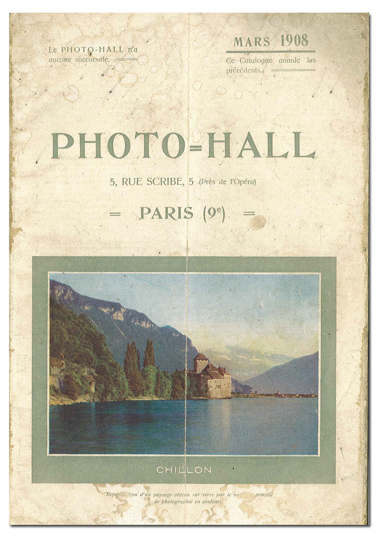 Photo-Hall 1908 mars