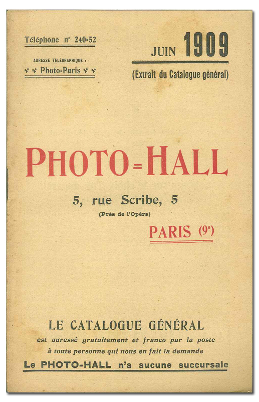 Photo-Hall 1909 juin