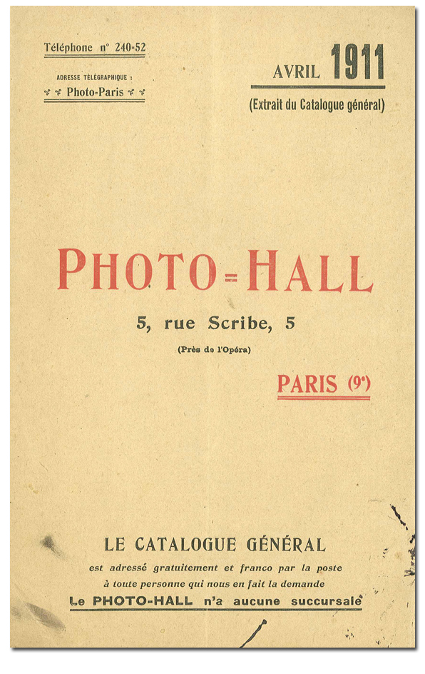 Photo-Hall 1911 avril