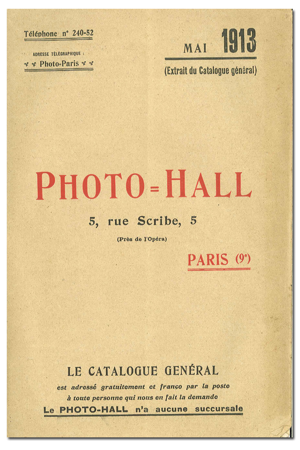 Photo-Hall 1913 mai