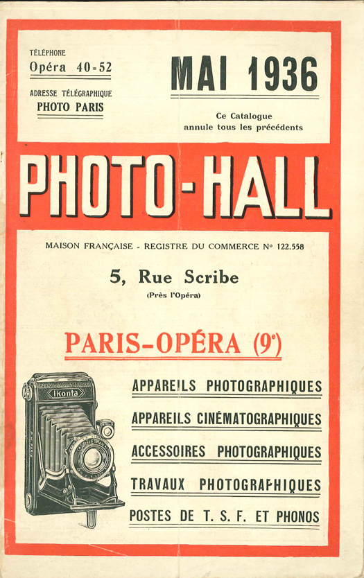 Photo-Hall 1936 mai