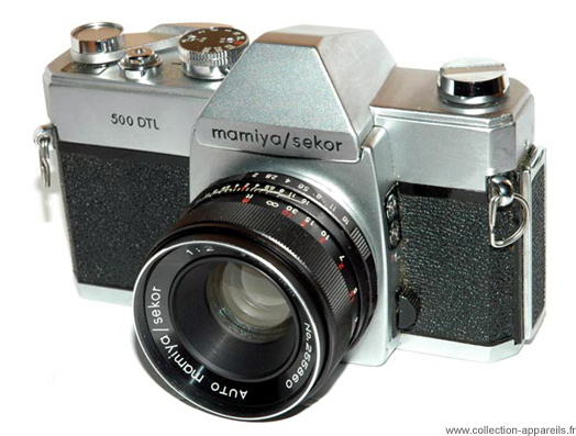 Mamiya 500 DTL Collection appareils photo anciens par Sylvain Halgand