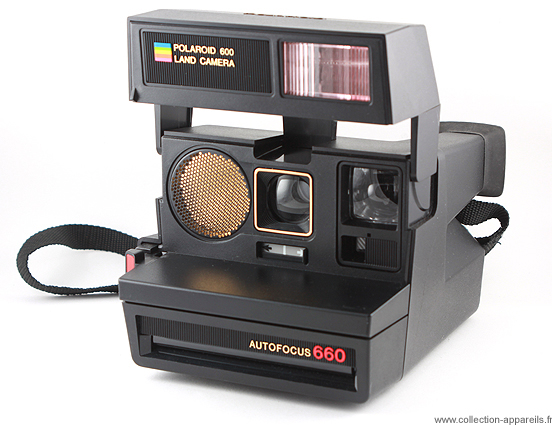 Polaroid POLAROID Land camera AUTOFOCUS 660 non testé avec housse d'origine 